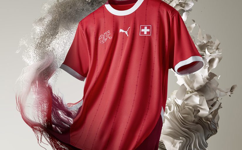 Camiseta Suiza Euro 2024